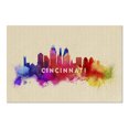 thumbnail image 2 of Cincinnati, Ohio, Skyline Abstract (19x27 inches, Premium 500 Piece Jigsaw Puzzle for Adults and Family, Made in USA), 2 of 4