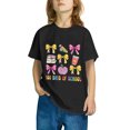 thumbnail image 4 of Xihbxyly Camiseta para Niño, Bonita Camiseta de Mangas Abullonadas, Estampado "100 Días de Colegio", Informal, Ideal para Verano, Ideal para Combinar con Cualquier Atuendo, Ideal para Viajes, Fiestas, 4 of 6