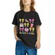 thumbnail image 4 of Fiudx Camiseta para Niños, Suave Tela de Polispandex, Bonita Camisa de Cuello Redondo, Blusa Moderna con Mangas Abullonadas, Ropa Informal Diaria, para Niñas y Niños de 3 a 14 Años, Se Recomienda Lav, 4 of 6