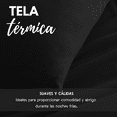 thumbnail image 4 of Juego de Sábanas Lisas de Tela Polar Térmica Súper Suave Confort y Calidez, 4 of 6