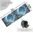 thumbnail image 5 of Yayeee Runner Rug for Bedroom 2'x6' Machine Washable Hallway Non Slip Mat, Floral Moon, 5 of 8