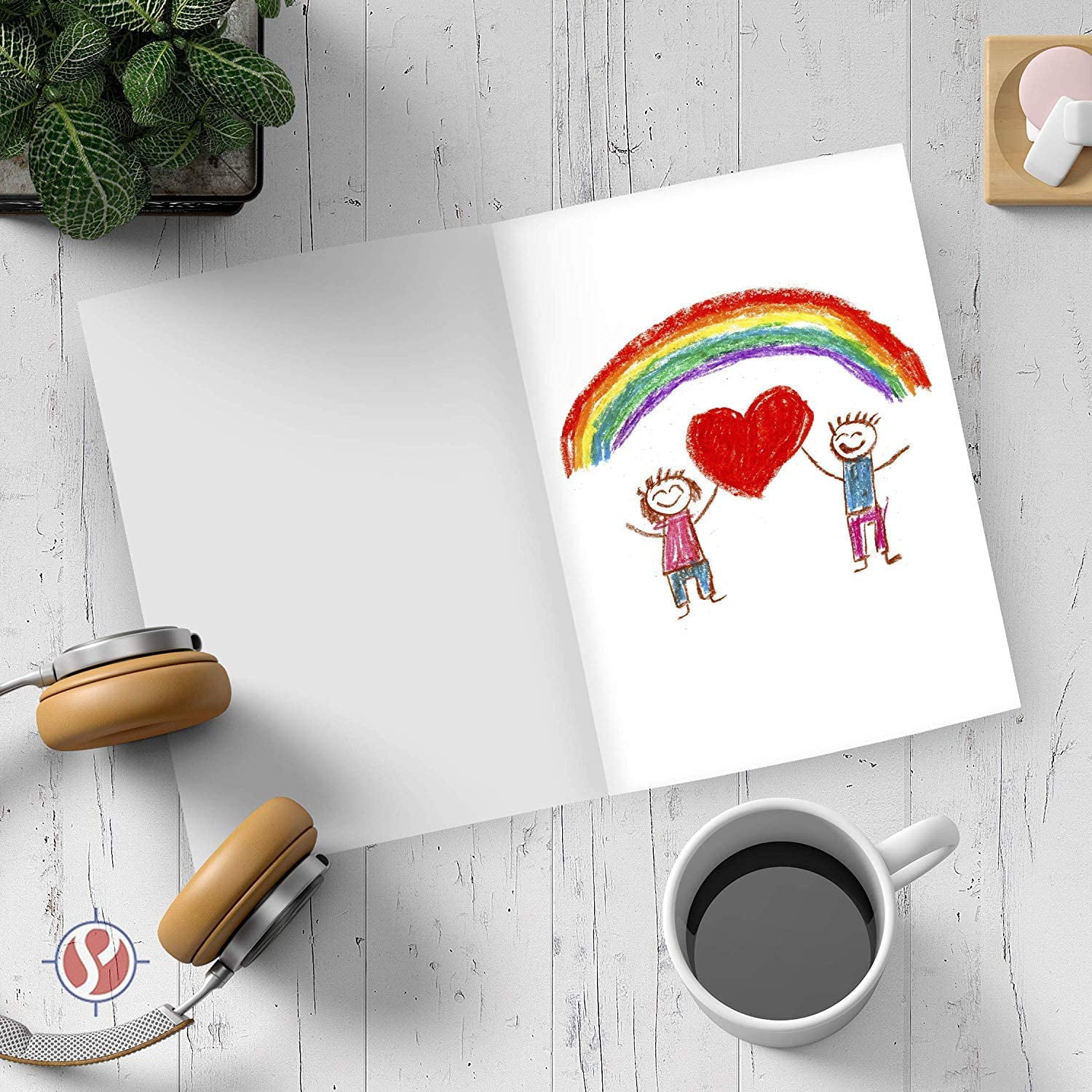 5" x 7" Half Fold Heavyweight 80lb White Greeting Cards - 50 Cards Per Pack