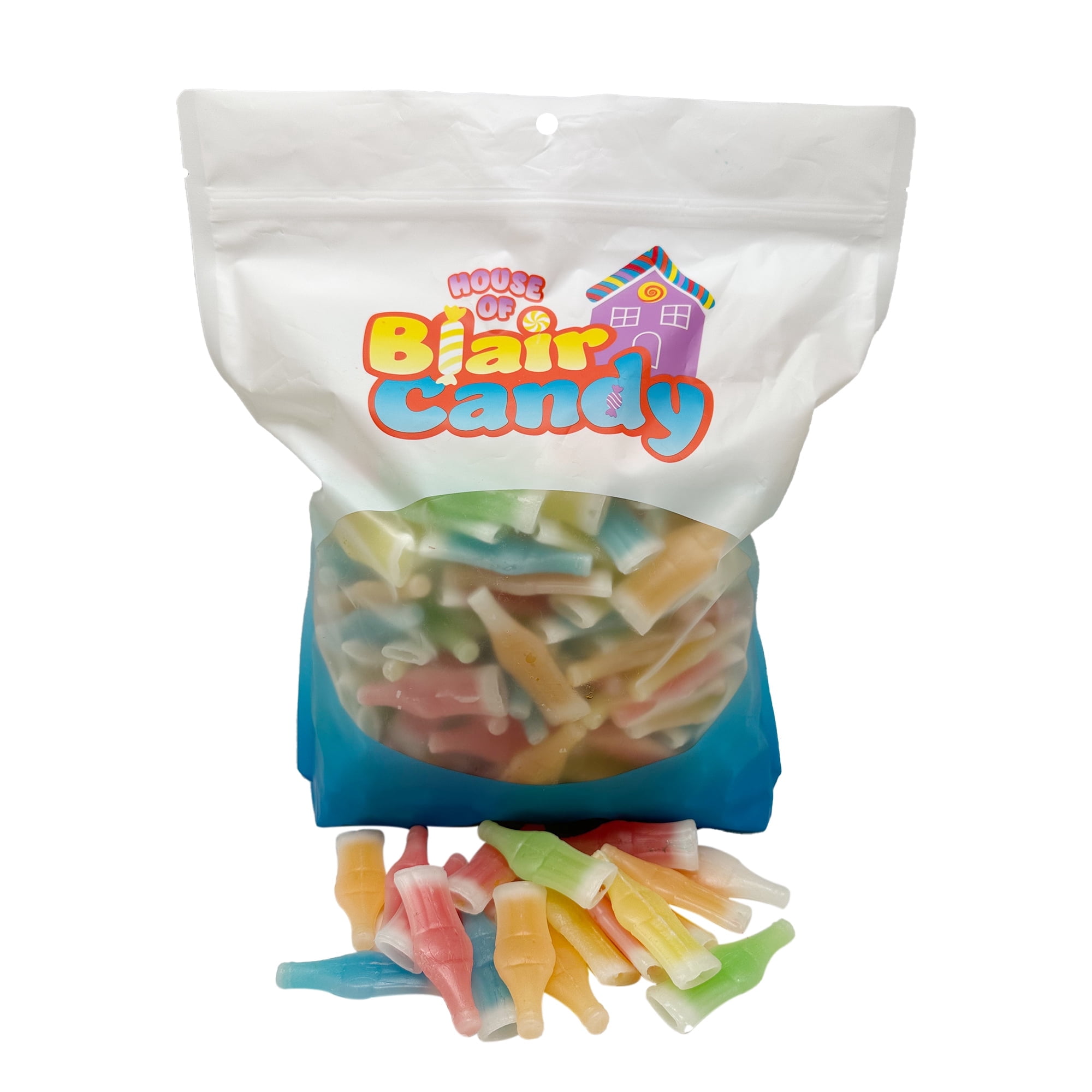 Blair Candy│ Nik-L-Nips Wax Bottle Candy - 5 lbs. Resealable Candy Bag