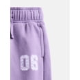 thumbnail image 3 of Wonder Nation Girls Fleece Joggers, Sizes 4-18 & Plus, 3 of 3