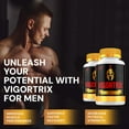 thumbnail image 4 of Vigortrix for Men Capsules - Vigortrix Vitamin Complex Pills, All Natural Dietary Supplement, 3 Pack, 180 Capsules, 4 of 6