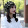 thumbnail image 4 of Eoperou Ethnic Style Beanie Hat Super Soft High Elastic Windproof Versatile Cold Weather Cap Winter Thermal Headwear, 4 of 7