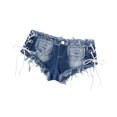 thumbnail image 4 of Pantalones cortos vaqueros Suministros de moda Pantalones cortos vaqueros para ir de compras Viajes Adultos Uso diario Mujer M, 4 of 9