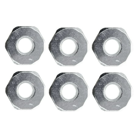 6 PACK 19mm Sprocket Cover Bar Nuts for STHILMS170 MS180 MS200 MS210 MS230 MS250 MS261 MS290 Chainsaw Stianless Steel