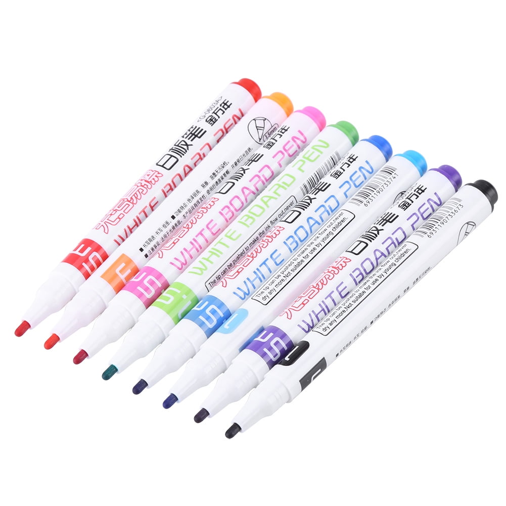 0823 Erasable Whiteboard Marker Pens White Board Pen Graffiti Kids 