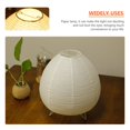 thumbnail image 3 of Paper Lantern Lamp Table Lamp Paper Lamp Modern Bedside Lamps Rice Paper Lamp (US Plug), 3 of 6