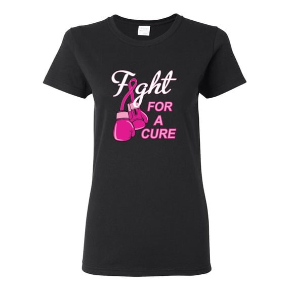 for a Support Awareness Womens Graphic T-Shirt, Black, Small