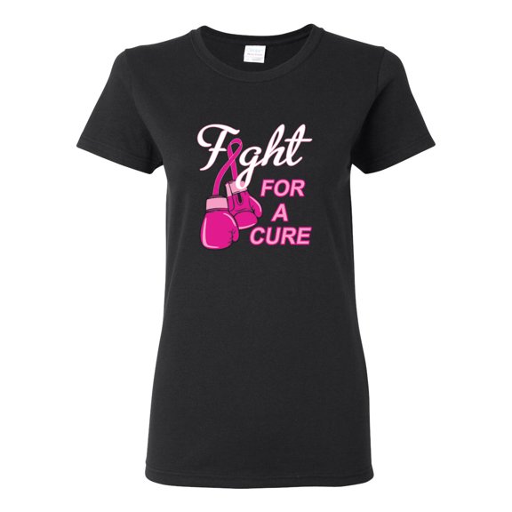 for a Support Awareness Womens Graphic T-Shirt, Black, Small