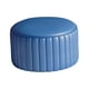 thumbnail image 4 of Taburete suave para pies, taburete decorativo, asiento acolchado, taburete multifuncional para ocio, pequeño azul, 4 of 9