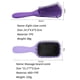 thumbnail image 2 of Peine de bambú antiestático de dientes anchos para cabello grueso, color negro – Madera natural duradera para un peinado sin enredos, 2 of 5