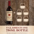 thumbnail image 3 of Woodbridge Bourbon Barrel Aged Cabernet Sauvignon Red Wine, 750 mL Bottle, 13.5% ABV, 3 of 7