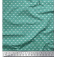 thumbnail image 1 of Soimoi Polyester Crepe Fabric Arrow Small Print Fabric by The Yard 52 Inch Wide, 1 of 1