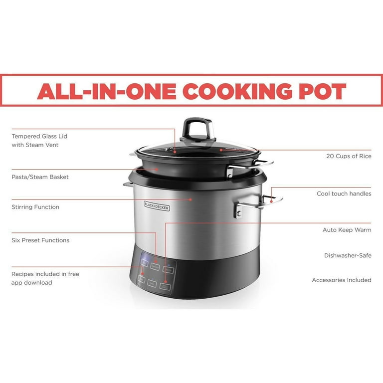 Black+Decker 6-in-1 Stirring Cooker review: Multicooker's one