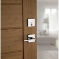 thumbnail image 7 of Kwikset 258Sqt-26S Downtown Square Contemporary Low Profile Single Cylinder Smartkey Deadbolt with 6Al Latch and Rcs Strike Ka3 Bright Chrome Finish, 7 of 7
