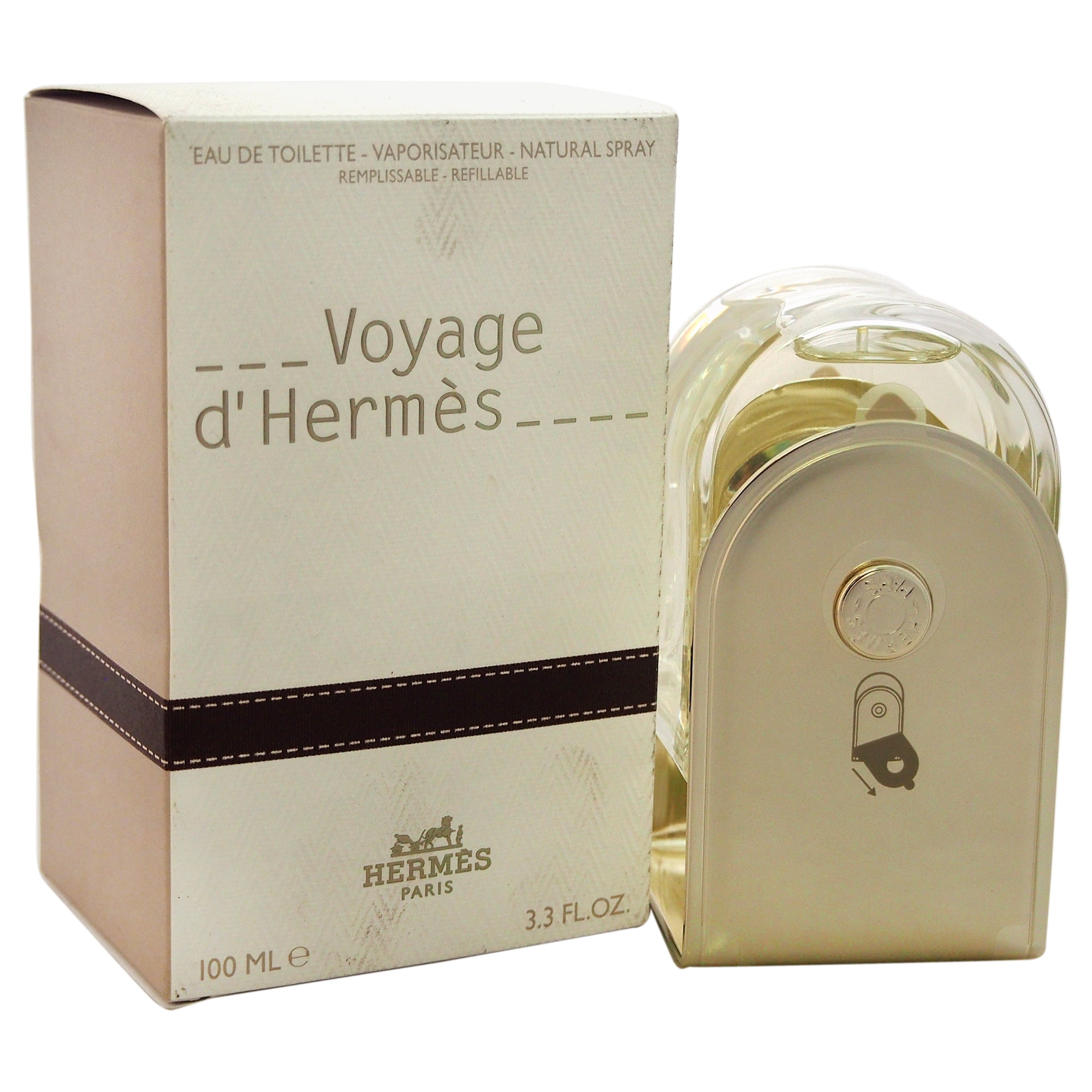 Voyage DHermes by Hermes for Unisex 3.3 oz EDT Spray Refillable Walmart