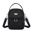 thumbnail image 1 of Bolso bandolera impermeable para mujer Bolsos de mensajero Oxford elegantes para el trabajo (negro) Likrtyny Para Estrenar, 1 of 6