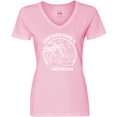 thumbnail image 3 of Inktastic Summer Vacation Mode Anna Maria Island Florida Women's V-Neck T-Shirt, 3 of 5