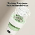 thumbnail image 6 of Portable Mini Washing Machine | Foldable Design for Travel & Apartments | 8L Capacity | 110V US Plug | 3 Wash Modes | For Underwear, Socks & Small Items, 6 of 9