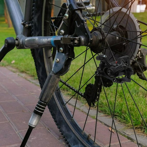 CTIRCHIU Mechanical Disc Brake Caliper Mountain Bike Brakes Set Metal Silver 2Pcs/Set