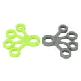 thumbnail image 3 of Finger Trainer, Relaxation Silicone 2pcs Finger Exercise Band 8.8lb  For Office For Insufficient Arm Strength, 3 of 8