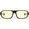 Gunnar Optiks Blue Light Blocking Gaming and Computer Eyewear/ Trooper- Amber Tint, Onyx Frame - Onyx Frame/Amber Lens - Onyx Frame/Amber Lens