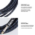 thumbnail image 3 of MasteelfCA 1pc Guitar Audio Cable Noise Reduction Electric Guitar Line for Guitar Use, 3 of 8