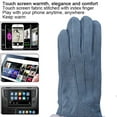 thumbnail image 3 of Warm, Thermal, Windproof, Perfect for Cold Weather texting Women's Winter Touchscreen Gloves, 3 of 5