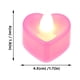 thumbnail image 2 of ColoMX 24pcs Lámparas de velas eléctricas sin llama Luces de vela de corazón eléctrico pequeño, 2 of 7