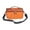 Orange, variant on colcolo Camera Lens Hand Bag Padded Camera Storage Bag for Camera Accessories