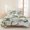 Light green, variant on 3 Pieces Queen Quilt Set,Navy Blue Stripe Vintage Soft Bedding Sets with 1 Quilt & 2 Pillow Shams,Modern Minimalist Lines Summer Bedspread Lightweight Coverlet Comforter for All Season