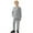 3pcs-light Grey, variant on Boys Slim Fit 3-Piece Double Breasted Suit Set with Peak Lapel - Wedding, Formal Tuxedo-Jacket Pants Shirt