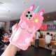 thumbnail image 3 of Quicksand Unicorn Case for iPhone 12 Pro Max,3D Cute Cartoon Kawaii Unicorn Case,Bling Glitter Liquid Girls Women Kids Soft Silicone case for iPhone 1, 3 of 4