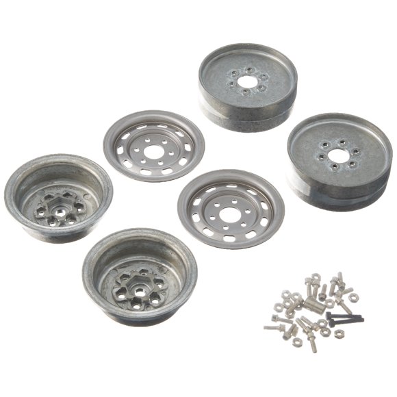 Gmade 70177 Roues Beadlock SR02 en Acier Non Revêtu