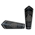 thumbnail image 4 of Protector de brazo medieval, protector de brazo gótico, de cuero sintético, estilo vintage, guantelete de caballero., 4 of 8