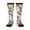 3 Black, variant on Cute Autumn Gnomes Thigh High Socks Extra Long Stretchy Sock Women Over Knee High Opaque Stocking Daily Wear