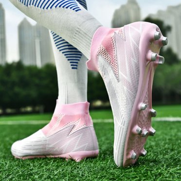 CBUSTER High Top Soccer Cleats - Football Shoes For Men & Women With AG TF Sole