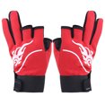 thumbnail image 1 of par de guantes de pesca antideslizantes, guantes deportivos con 3 dedos cortados para equipos de pesca al aire libre, 1 of 8