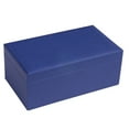 thumbnail image 2 of Silverman & Co. Double 9 Large White Domino Set - Blue Case, 2 of 7