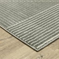 thumbnail image 2 of Oriental Weavers Raylan Area Rug - RAY08 - 5'3" x 7'6" - in Grey/ Ivory - Modern Style, Stain Resistant, Family and Pet Friendly , Bedroom, Office Rug, 2 of 5