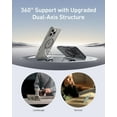 thumbnail image 7 of Anker Ultra Magnetic for iPhone Case with Sturdy 360° Ring Stand, Military-Grade Shockproof Kickstand Compatible with MagSafe (for iPhone 16 Pro, Clear), 7 of 7