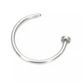thumbnail image 4 of K-KED Nose Ring Surgical Steel Fake Nose Rings Hoop Nose Rings Small Thin Piercing *-black-10mm, 4 of 9
