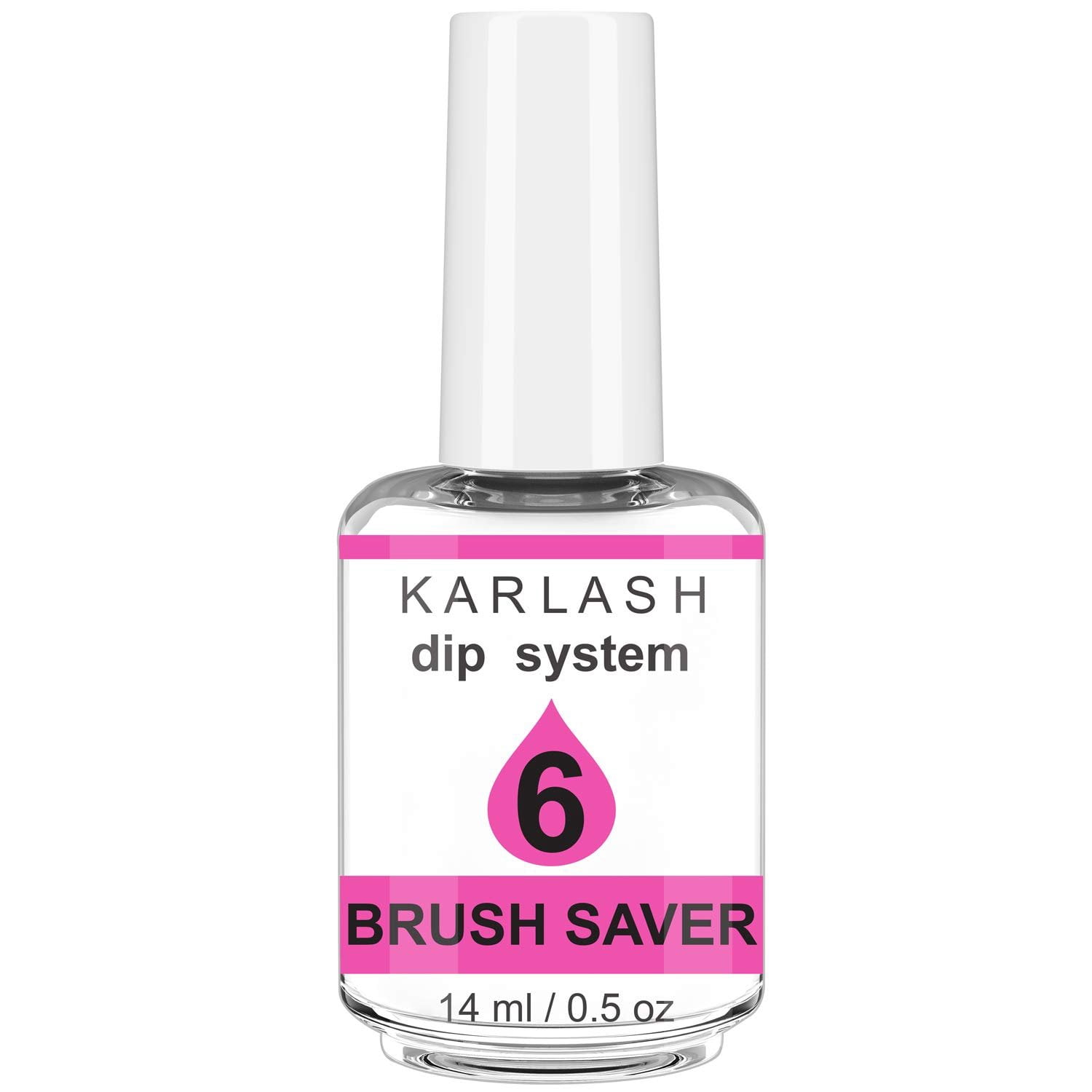 Karlash Gel Base DIP Powder System 0.5 oz Step 6 Brush Saver - Walmart.com