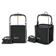 thumbnail image 5 of TNOBHG Wear-resistant Fish Bucket 7/9/11l Foldable Fishing Bucket Portable Handle Double Zipper Mesh Cover Eva Leak-proof Collapsible Water Storage Pail, 5 of 8