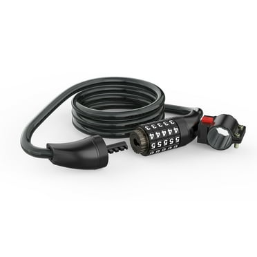 Efunkeep Pro 1 Bicycle Lock, Black (Key Lock)