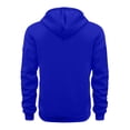 thumbnail image 5 of felwors Zip Up Hoodie for Men Cargo Sweatshirt Military Tactical Jacket Vintage Workout Running Active Hoodies with Pockets Blue for Size S, 5 of 8
