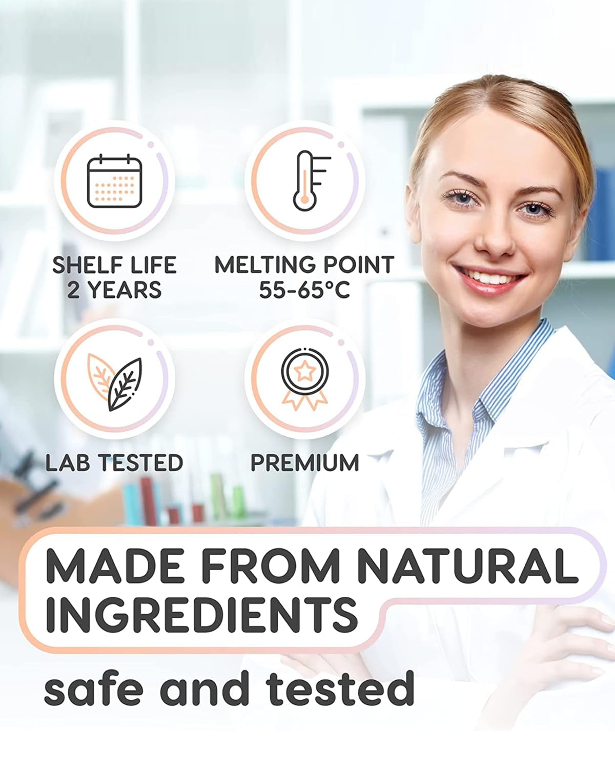 Essencetics Oatmeal Soap Base Melt and Pour 5lb – SLS Free – Organic Melt and Pour Soap Base for Soaps Making - Made from Natural Glycerin - Glicerina para Hacer Jabones Artesanales Organica